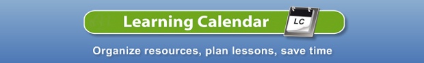 Learning Calendar: Organize resources, plan lessons, save time